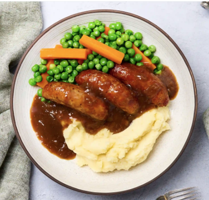 sausage and mash